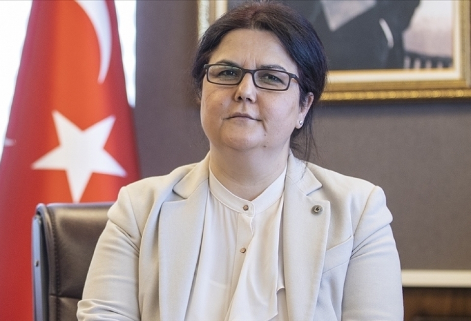 Türkiyəli nazir Fəxri və Şəhidlər xiyabanlarını ziyarət edib