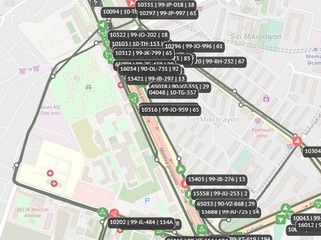 Bakıda 51 avtobus gecikir