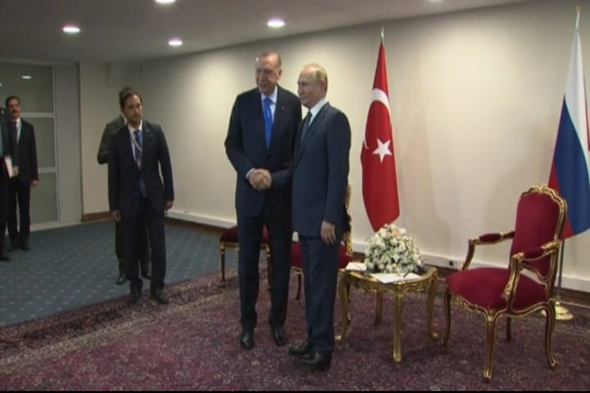 Ərdoğan və Putin arasında görüş BAŞLADI