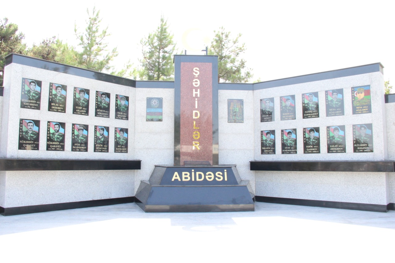 Xan Qərvənddə Şəhidlər Abidəsinin açılışı olub