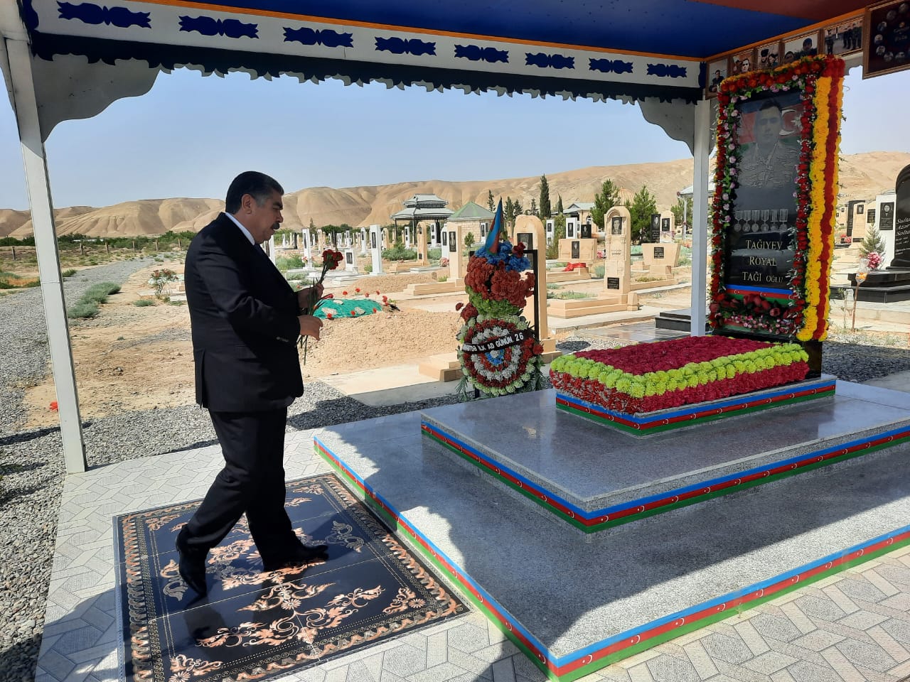 Hacıqabulda Vətən Müharibəsi Şəhidinin xatirəsi doğum günündə anılıb