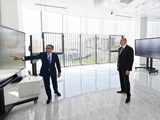 Prezident ASAN-ın açılışında iştirak etdi - FOTOLAR 