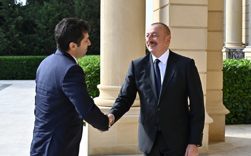 İlham Əliyev Kiril Petkovla birgə şam yeməyində oldu