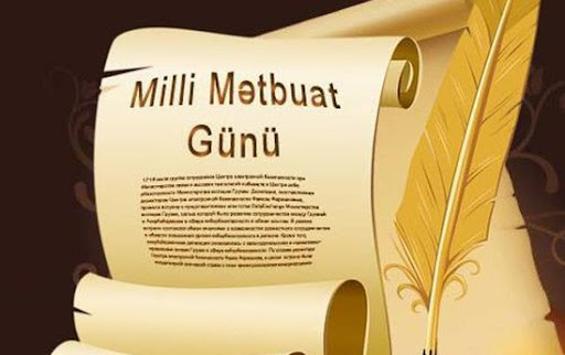 Azərbaycanda Milli Mətbuat Günüdür 