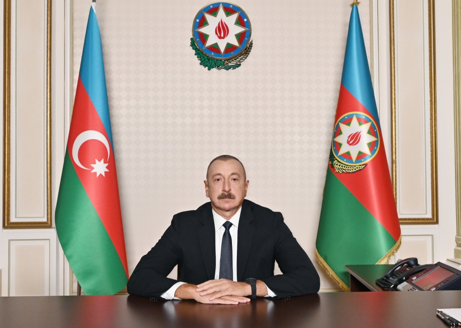 İlham Əliyev həmkarına məktub göndərdi
