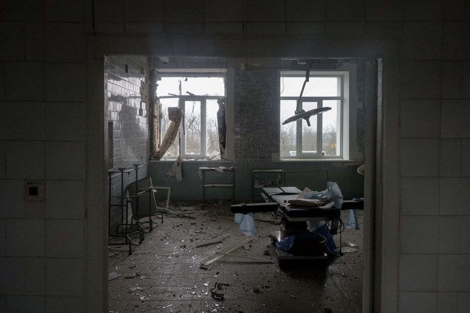 Ukraynada 18 tibb işçisi həlak olub