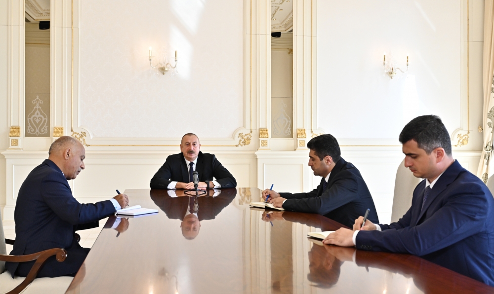 İlham Əliyev yeni icra başçılarını qəbul etdi