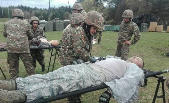 Erməni hərbçi Zəngəzurda YANDI