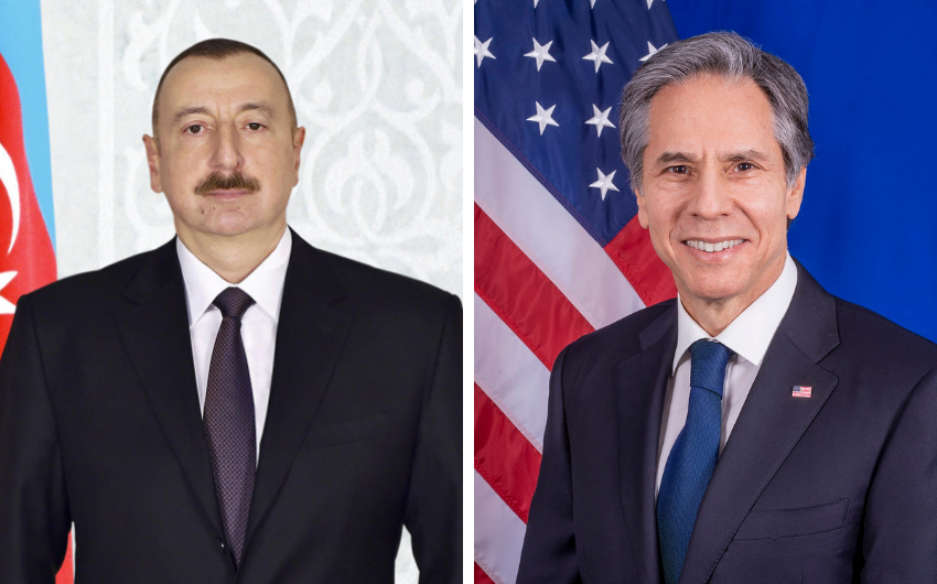 Blinken İlham Əliyevə ZƏNG ETDİ