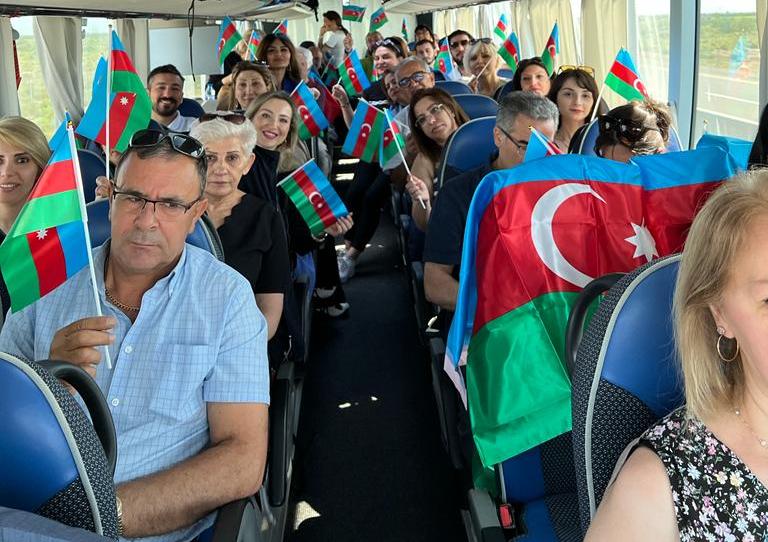 Diaspor nümayəndələrinin Şuşaya növbəti səfəri - FOTO