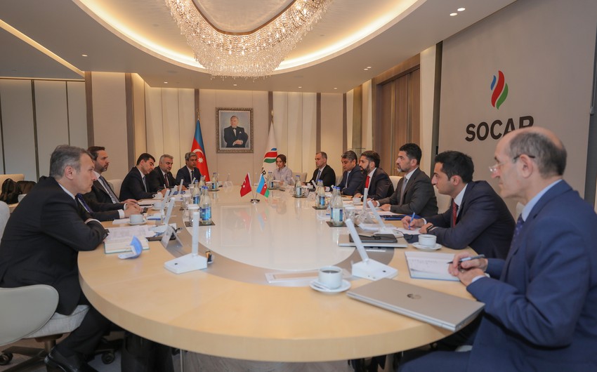 SOCAR prezidenti Bayraktarla görüşdü