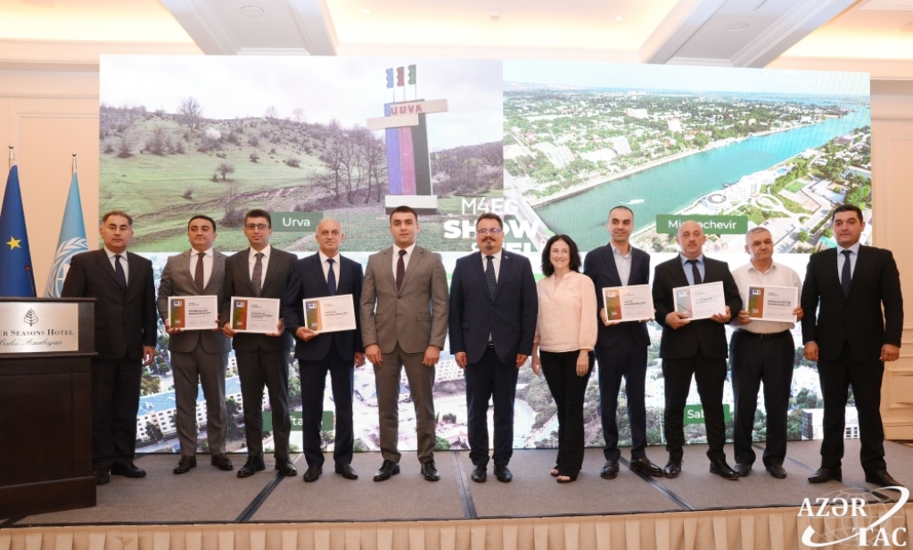 Naftalan bələdiyyəsinə Avropa İttifaqının sertifikatı verildi