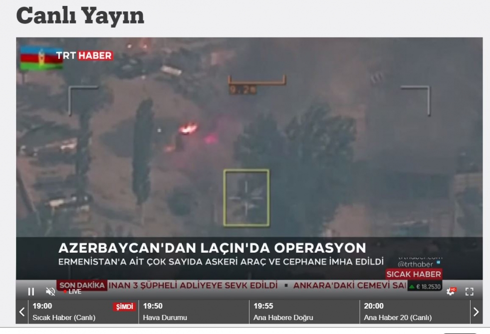 “Qisas” əməliyyatı Türkiyə mətbuatında - Terrorçulara ağır zərbə vurulub