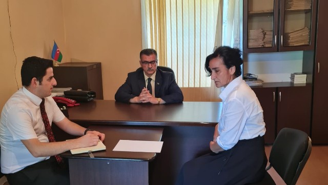 Novruz Aslanov seçicilərin problemləri ilə maraqlandı - FOTOLAR
