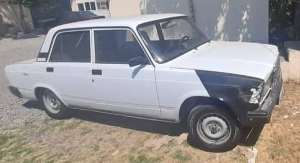 Təhlükə saçan avtoxuliqan saxlanıldı - FOTO