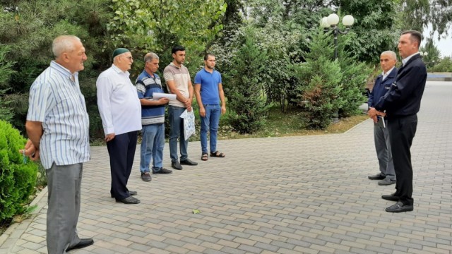 Sabirabadlılar “Açıq mikrofon” qarşısında - FOTOLAR