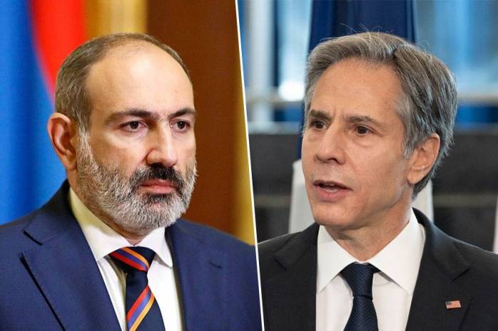 Paşinyan və Blinken Qarabağdakı gərginliyi müzakirə etdi