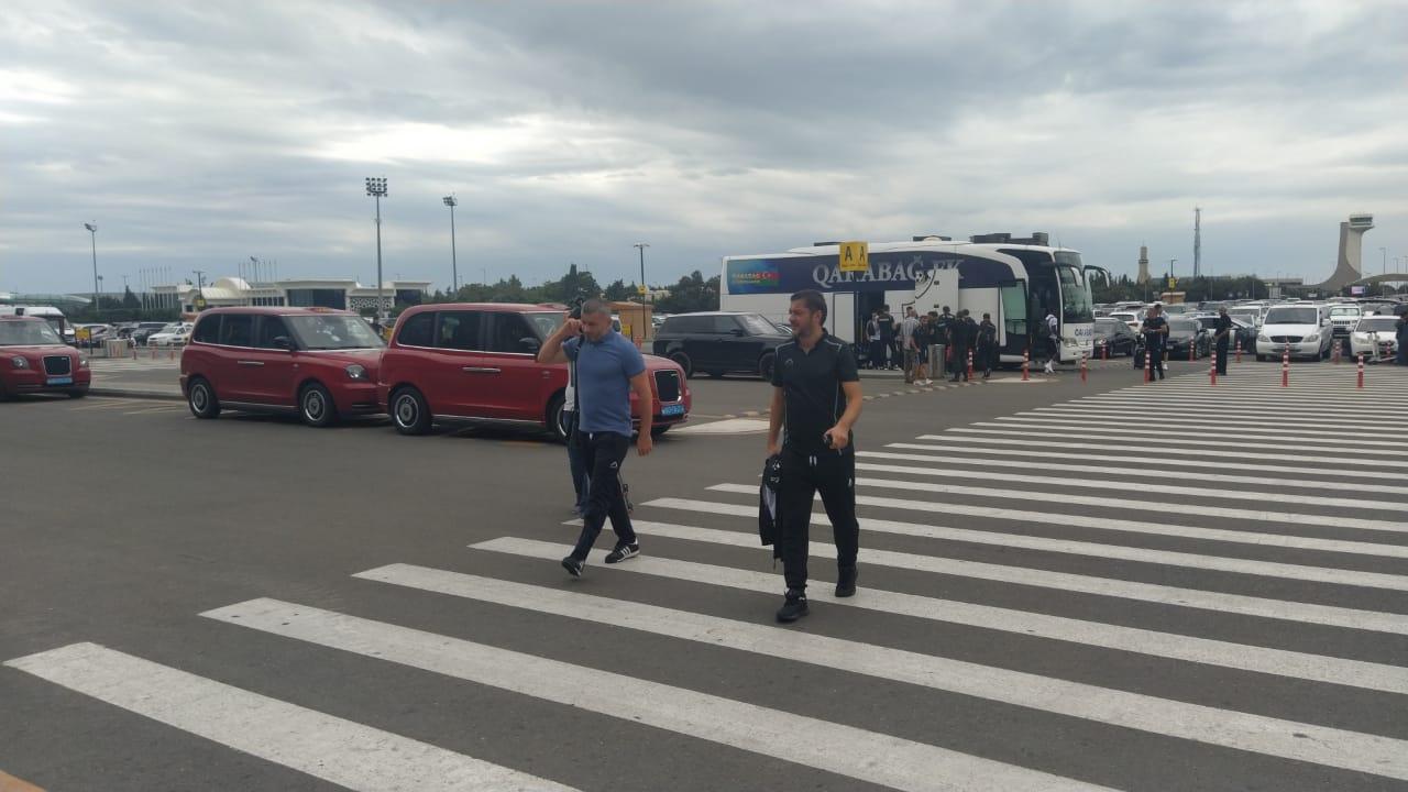 "Qarabağ" Macarıstana yola düşdü - FOTO