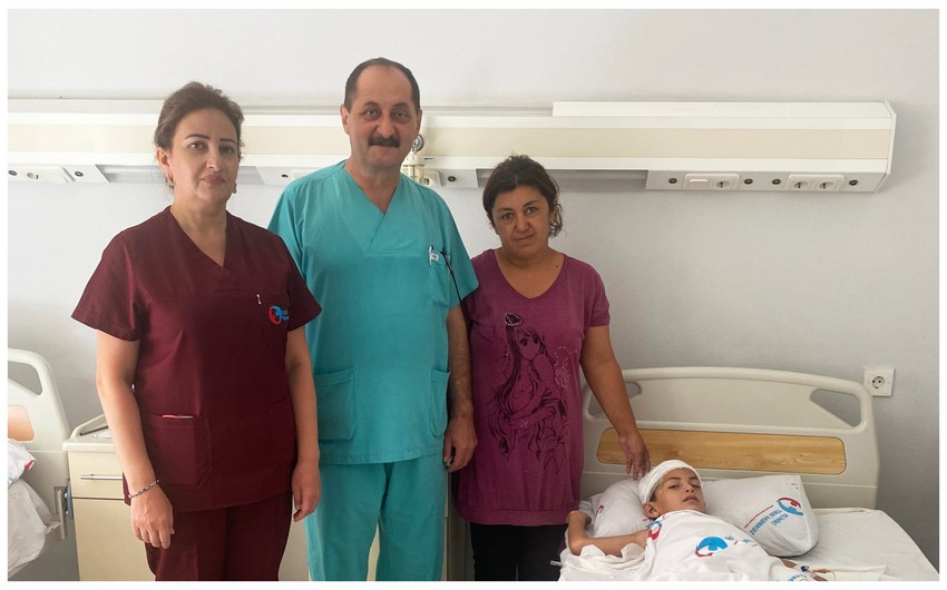 Qəzada komaya düşən 7 yaşlı uşaq ayıldı