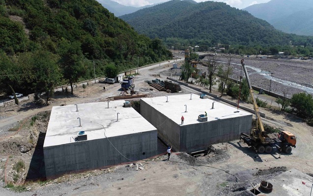 Balakənin içməli su təchizatı yenilənir - FOTOLAR