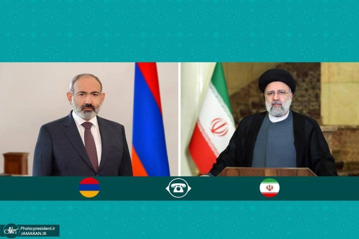 Paşinyan Rəisilə son toqquşmaları müzakirə etdi 
