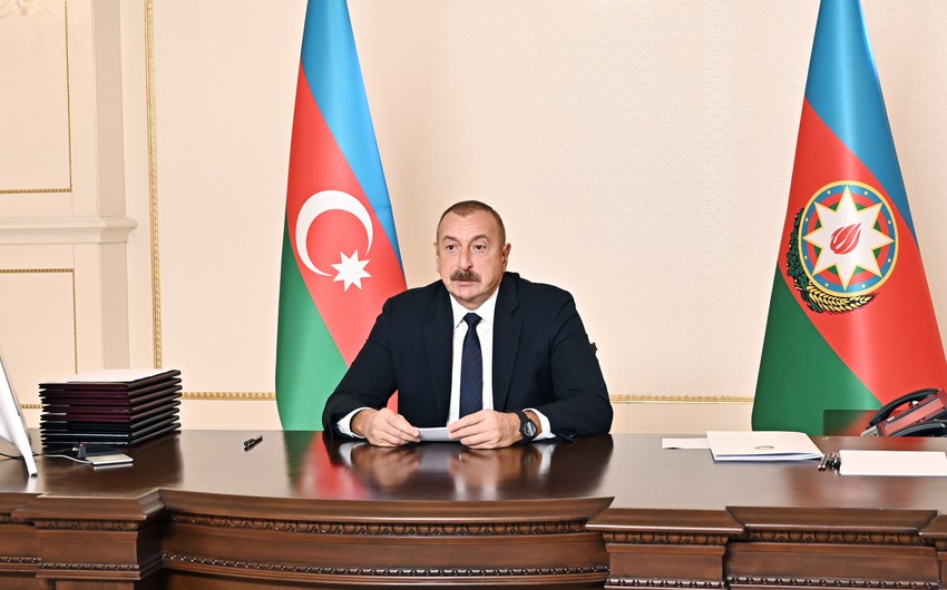 İlham Əliyev “Diri Baba” türbəsindən DANIŞDI