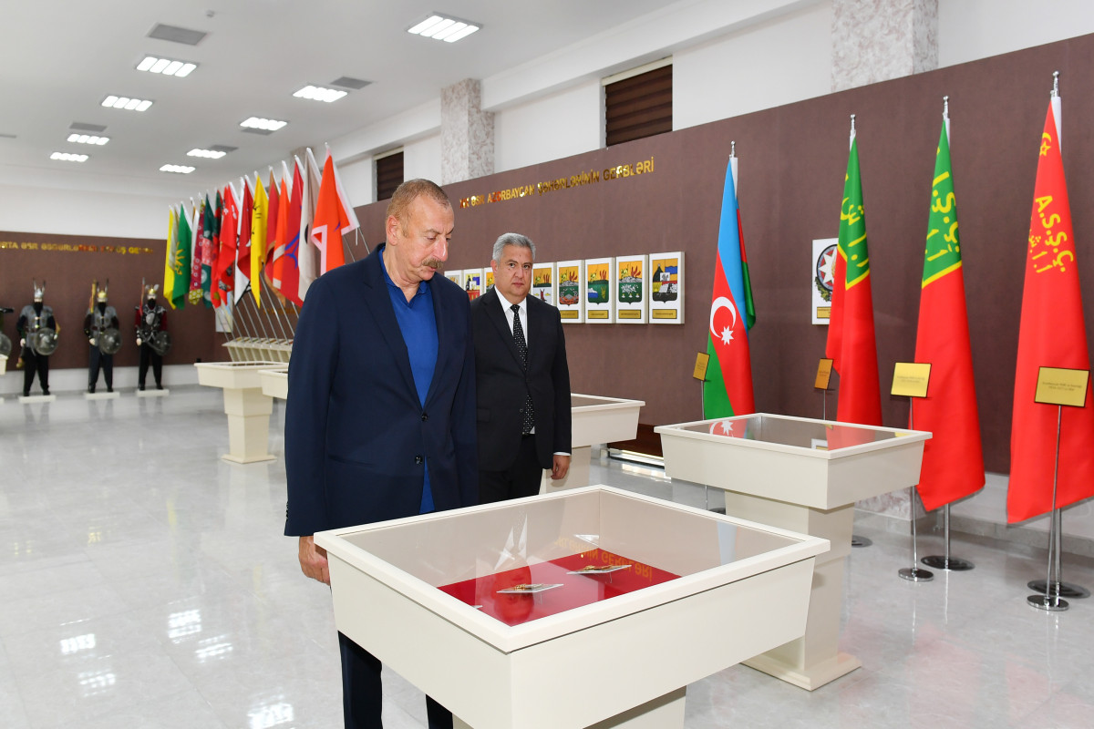 İlham Əliyev Ağsuda muzey açılışında - YENİLƏNİB 