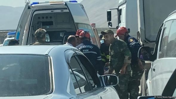 Bakı-Quba yolunda ağır qəza - Ölən var 