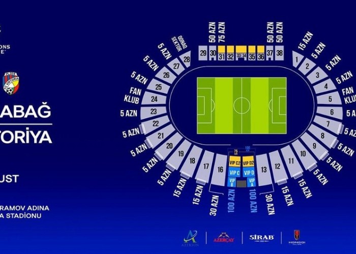 “Qarabağ”ın oyununa onlayn bilet satışı dayandırıldı 