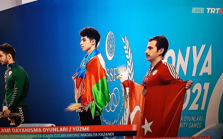 İslamiada: Üzgüçümüz qızıl medal qazandı 