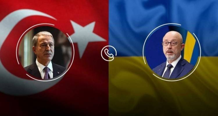 Türkiyə və Ukraynanın müdafiə nazirləri DANIŞDILAR