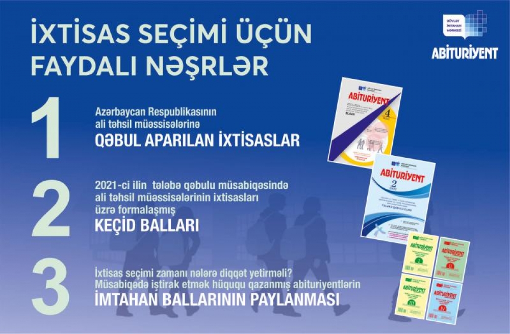 İxtisas seçimi edən abituriyentlərin nəzərinə