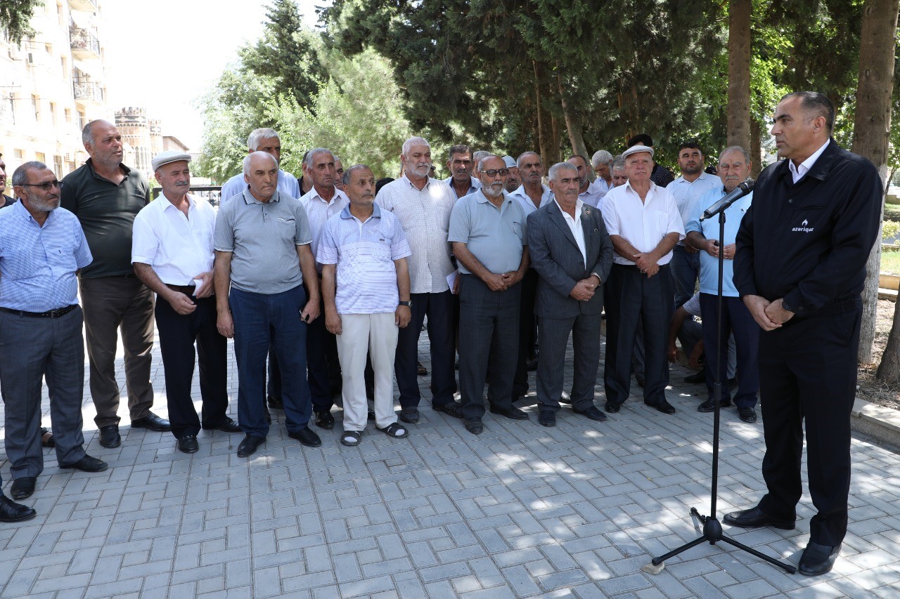 “Səyyar qəbul otağı” Cəlilabadda quruldu - FOTO