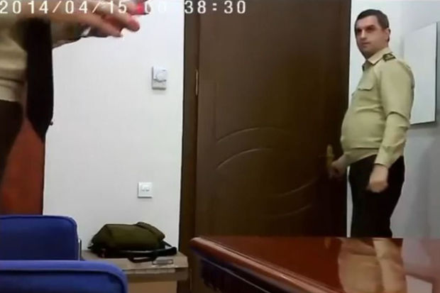 FHN-də intim videolar çəkən polkovnik TUTULDU