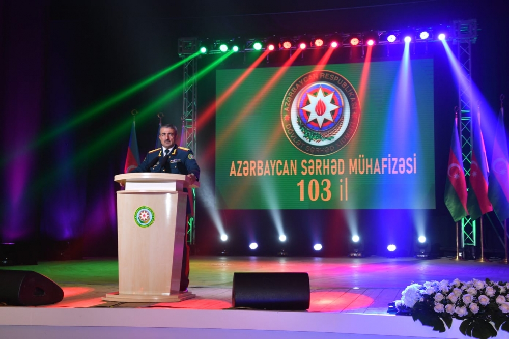 Sərhəd Mühafizəsinin 103 illiyi qeyd olundu