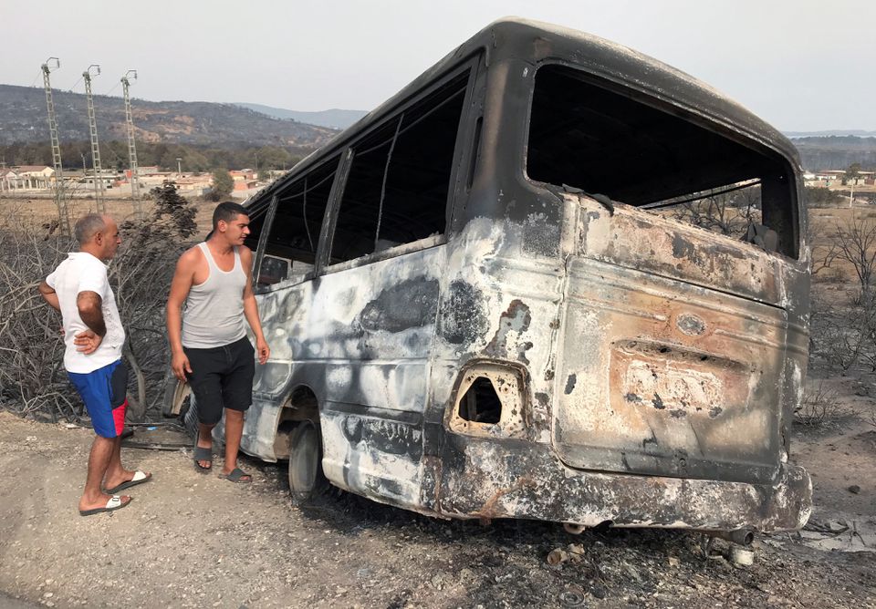Əlcəzairdə meşə yanğınları - 37 nəfər öldü