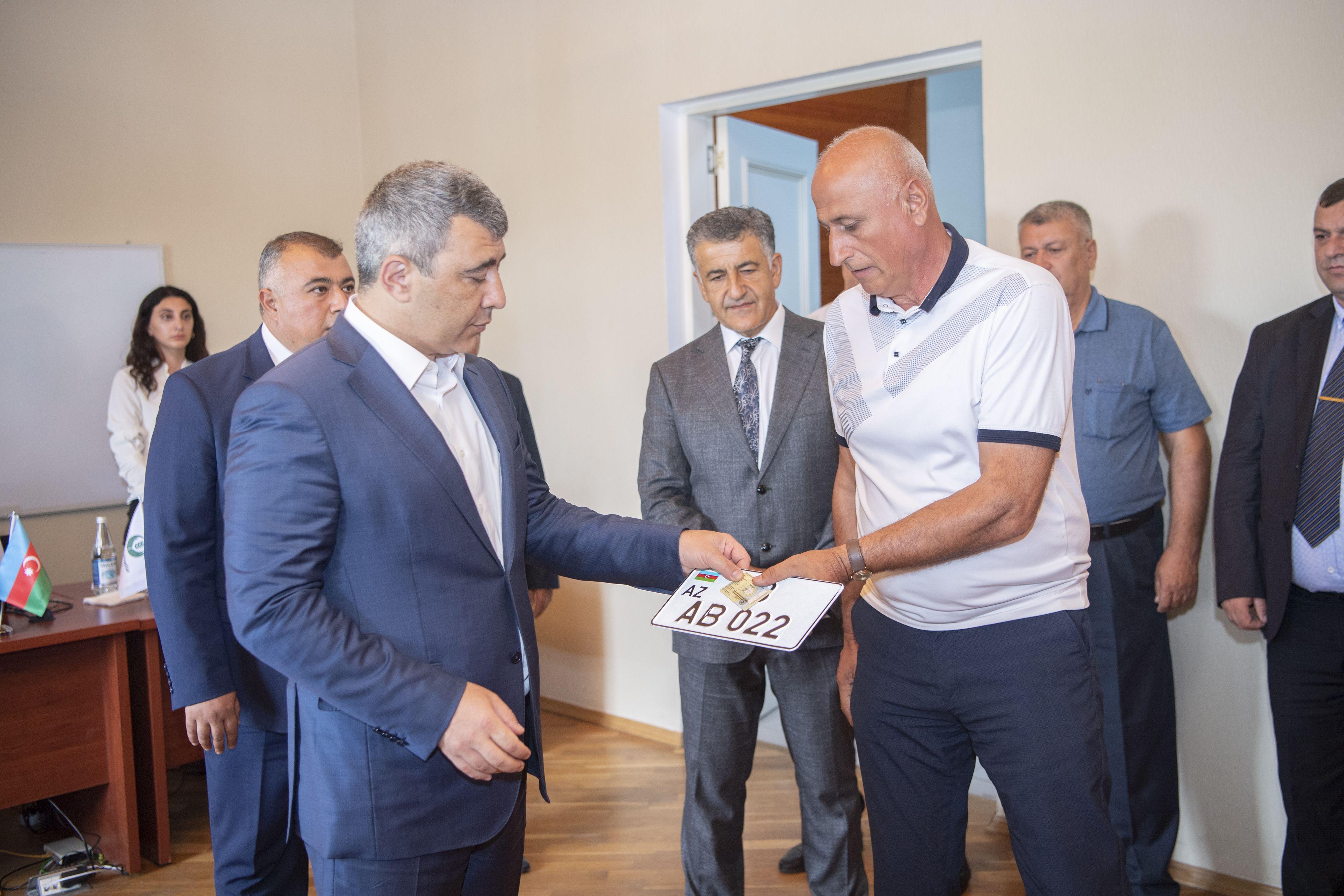İnam Kərimov Balakəndə vətəndaşları qəbul edib