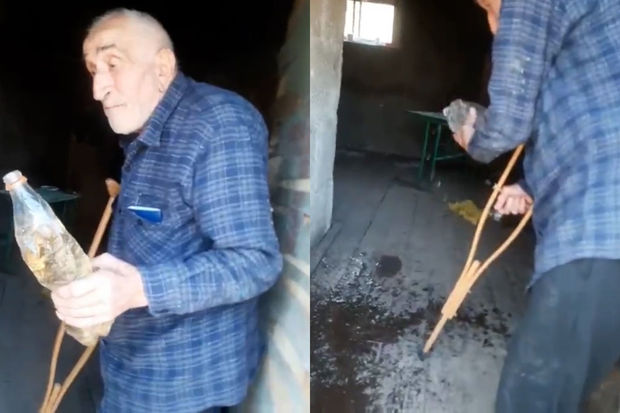 Ermənilər Zabuxda daha bir evi yandırdılar - VİDEO