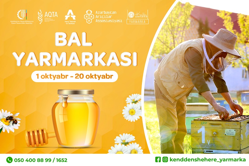 Bakıda bal yarmarkası keçiriləcək