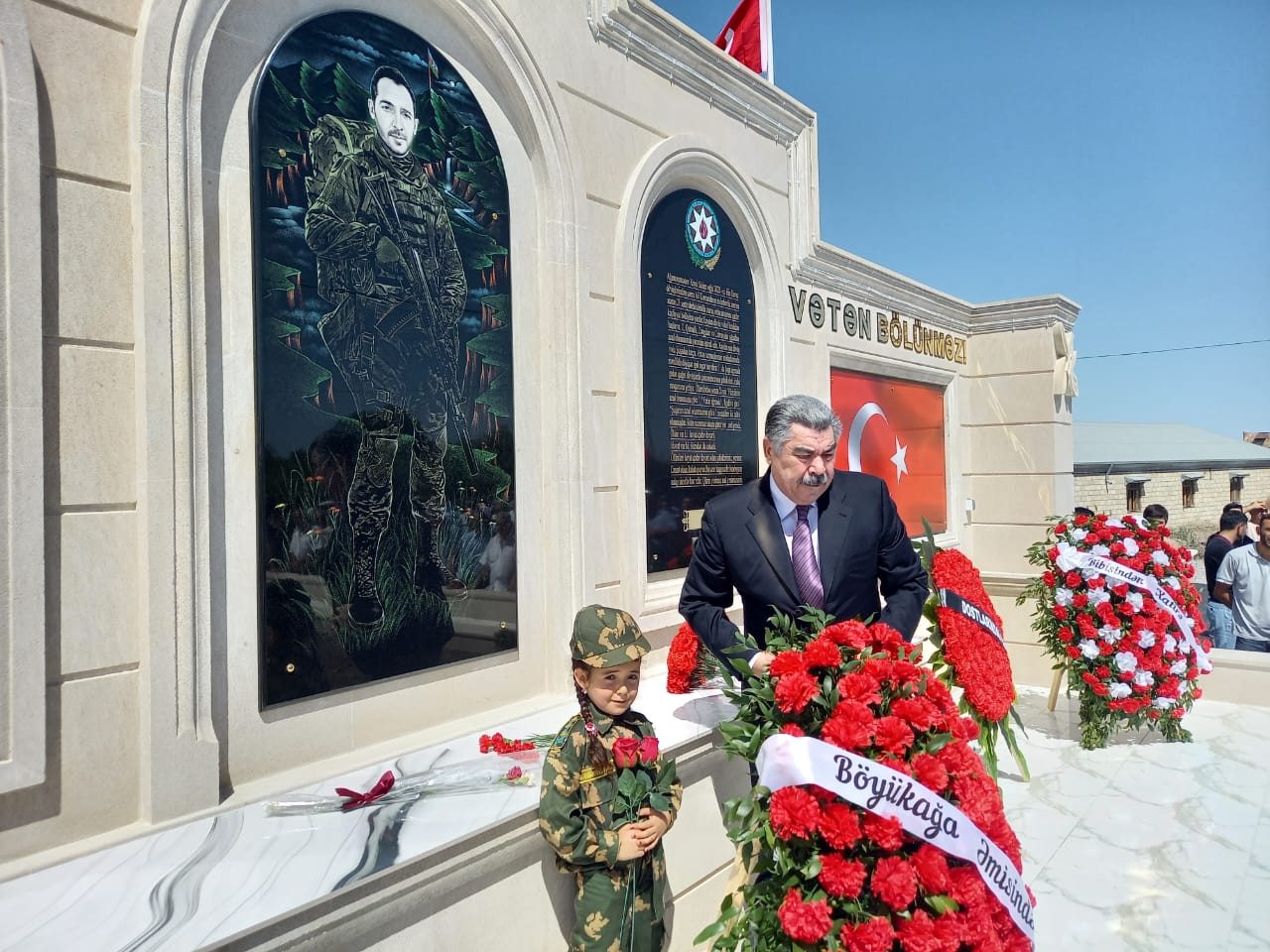 Hacıqabulda şəhid bulağının açılışı olub
