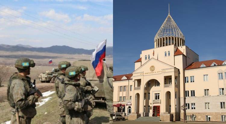 Qarabağ separatçıları Rusiya sülhməramlılarının komandanlığı ilə görüşdü