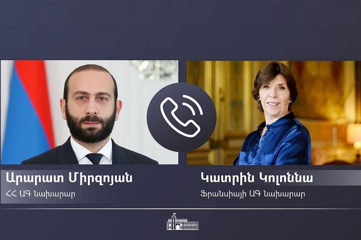 Mirzoyan fransalı həmkarı ilə Laçın dəhlizinə alternativ yolu müzakirə etdi 