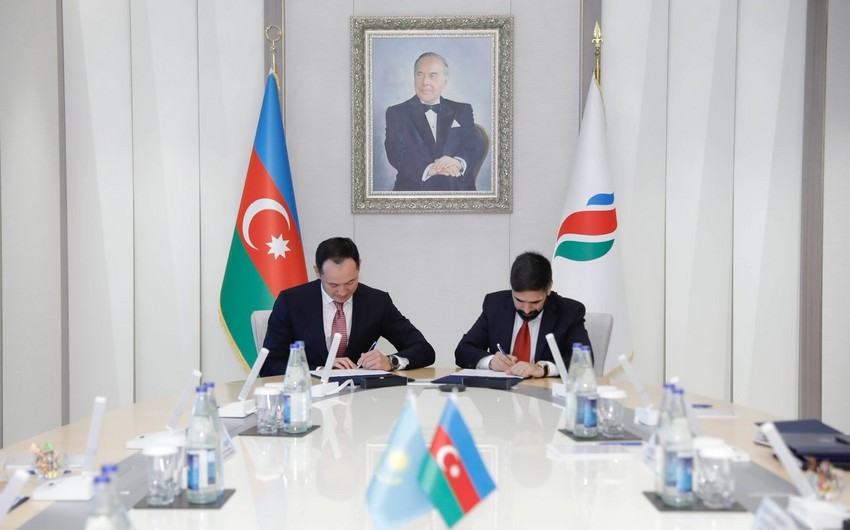 SOCAR Qazaxıstan şirkəti ilə müqavilə imzaladı 