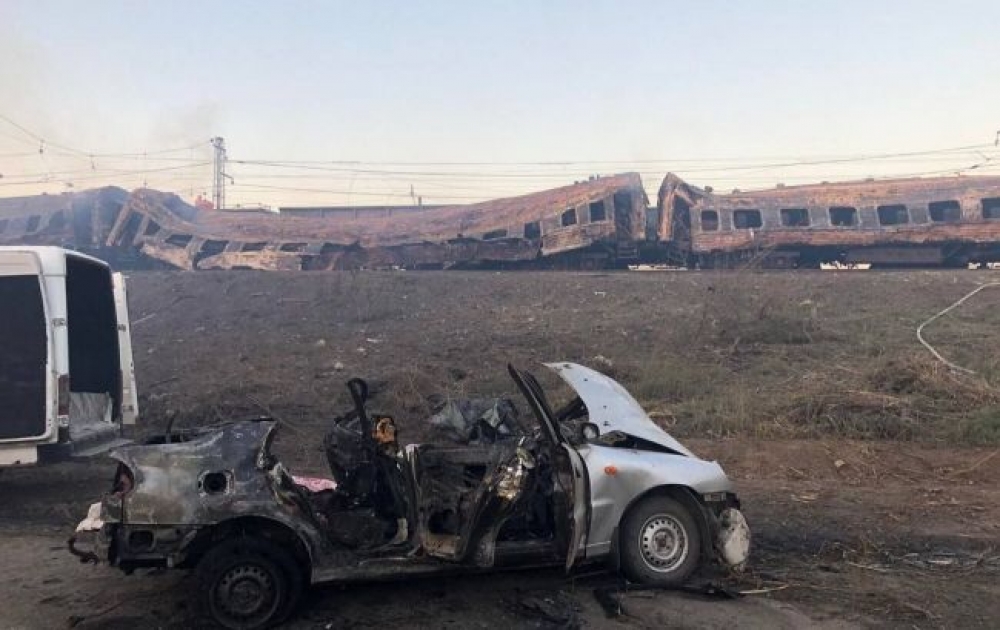 Ukraynada qatar stansiyası raketlə vuruldu - 22 ölü (YENİLƏNİB)