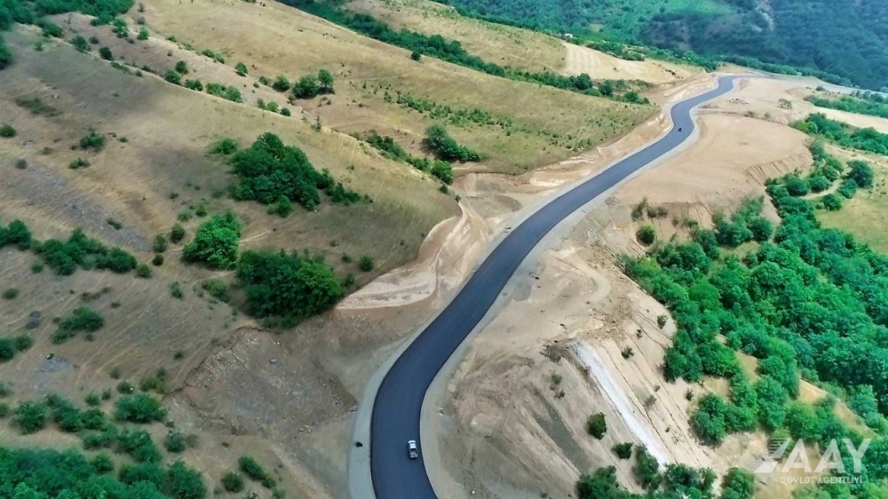 Xankəndini Ermənistanla birləşdirən yeni yol istifadəyə verilir