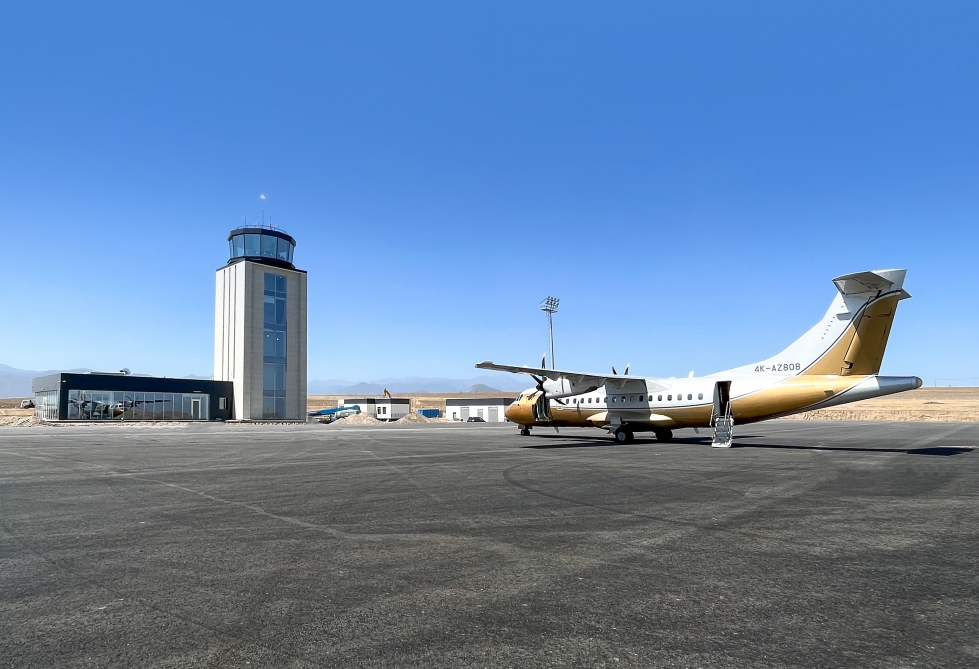 Zəngilan aeroportunda uçuş yoxlaması keçirilir