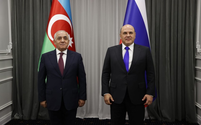 Əli Əsədov Mişustinlə danışıqlar apardı 