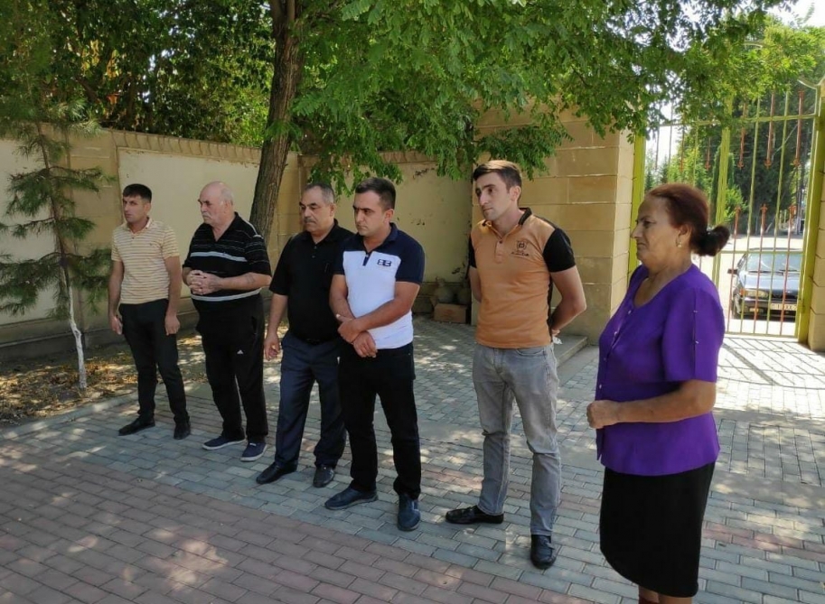 Göyçay sakinlərinin problemləri dinlənildi