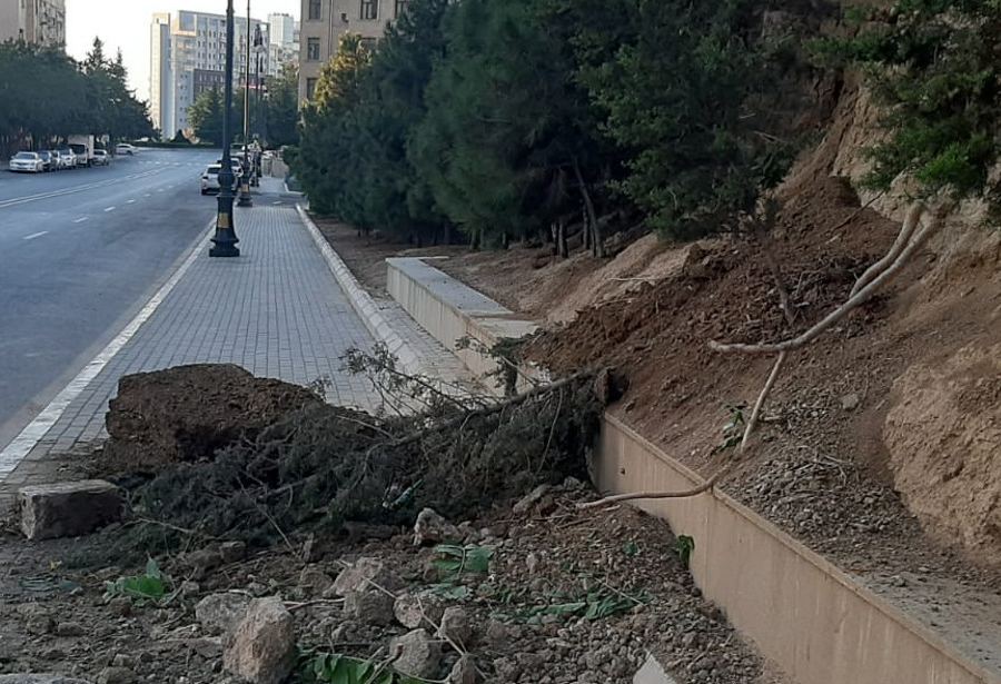 Bu, sürüşmə deyil, uçqundur - AÇIQLAMA