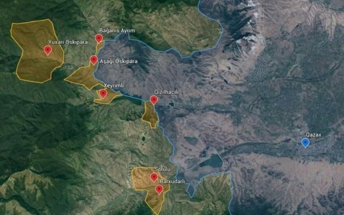 Erməni deputat Qazaxın kəndlərindən yazdı - “Azərbaycana qaytarılıb”